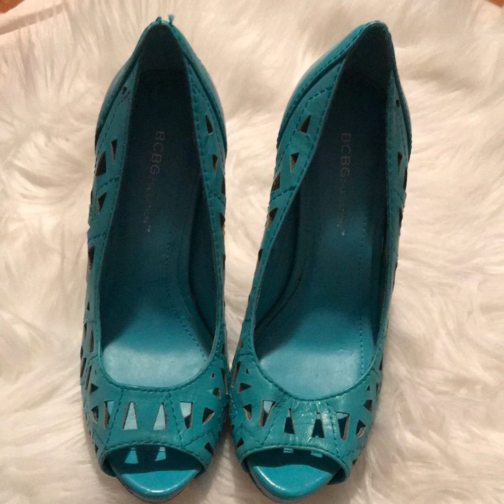 BCBG Generation platform shoe.
